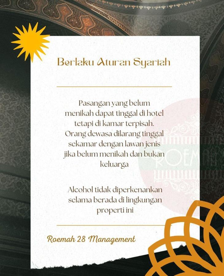 Roemah 28 Syariah Hotell Medan Exteriör bild